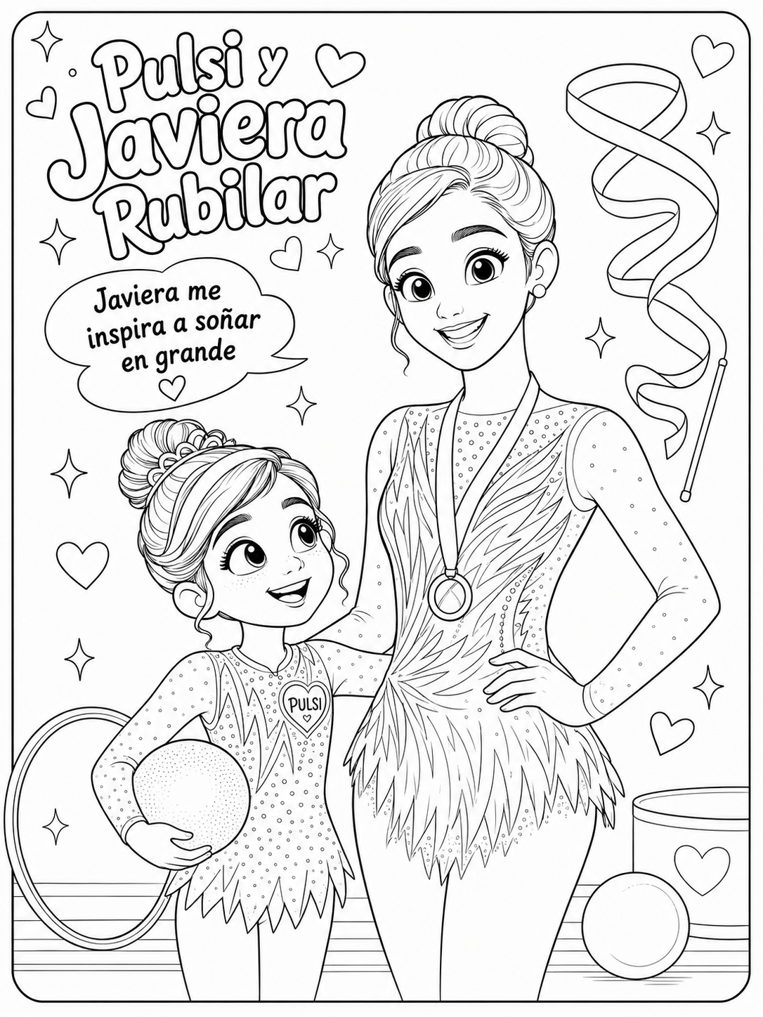 Dibujo imprimible de Pulsi para colorear