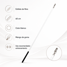 Estilete de Fibra TJ Top 60 cm – Blanco