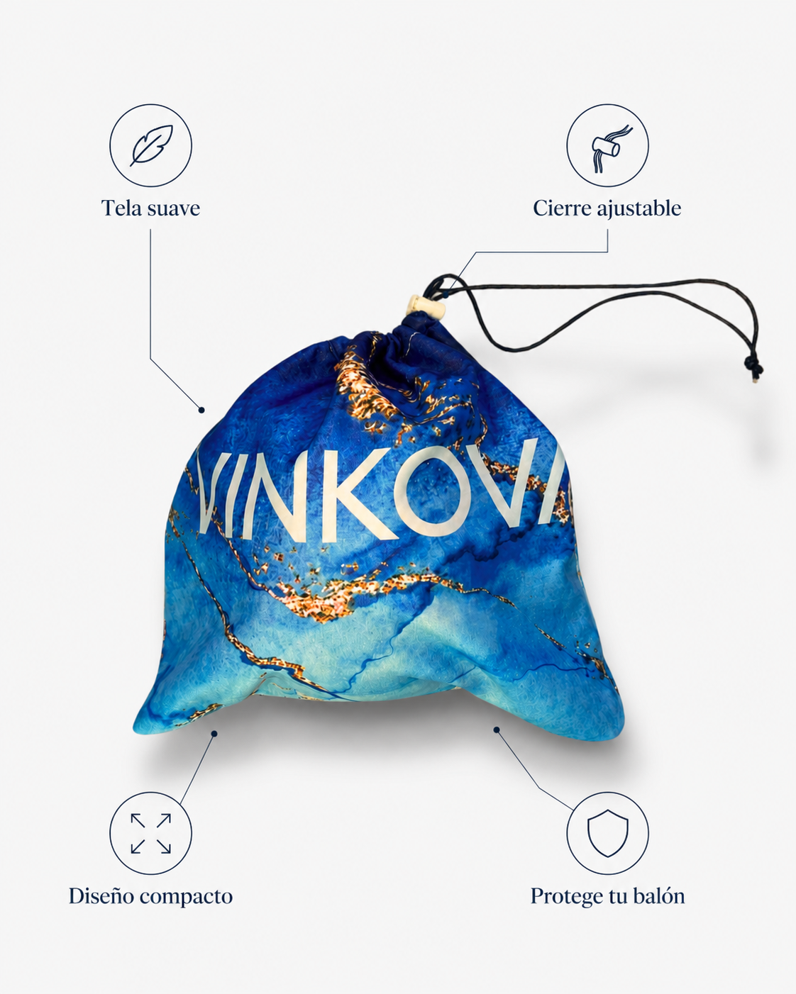 Funda de Balón VINKOVA Elba para Gimnasia Rítmica