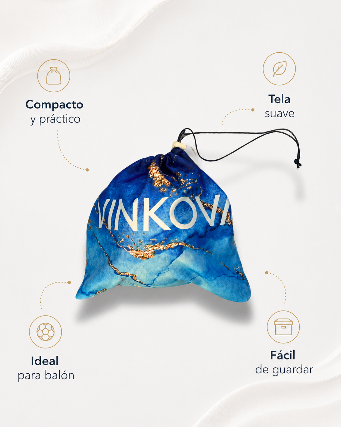 Funda de Balón VINKOVA Elba para Gimnasia Rítmica