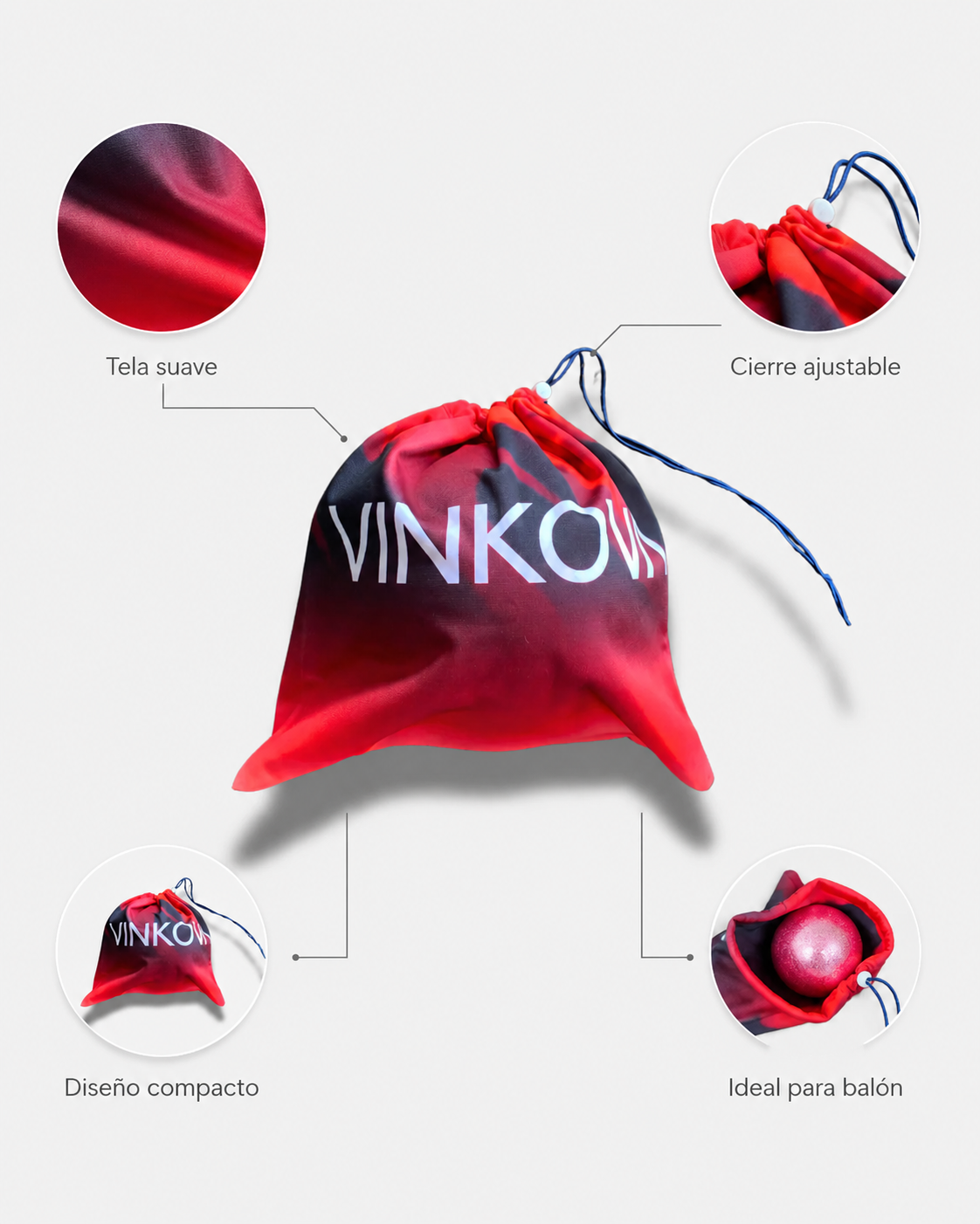 Funda de Balón VINKOVA España para Gimnasia Rítmica