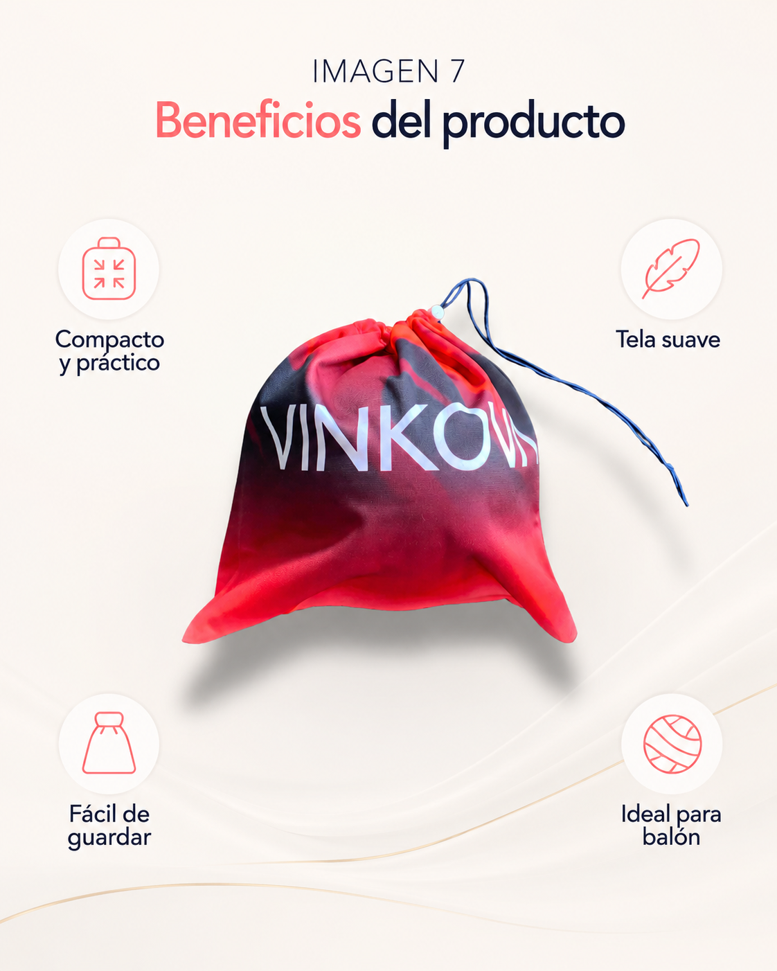 Funda de Balón VINKOVA España para Gimnasia Rítmica
