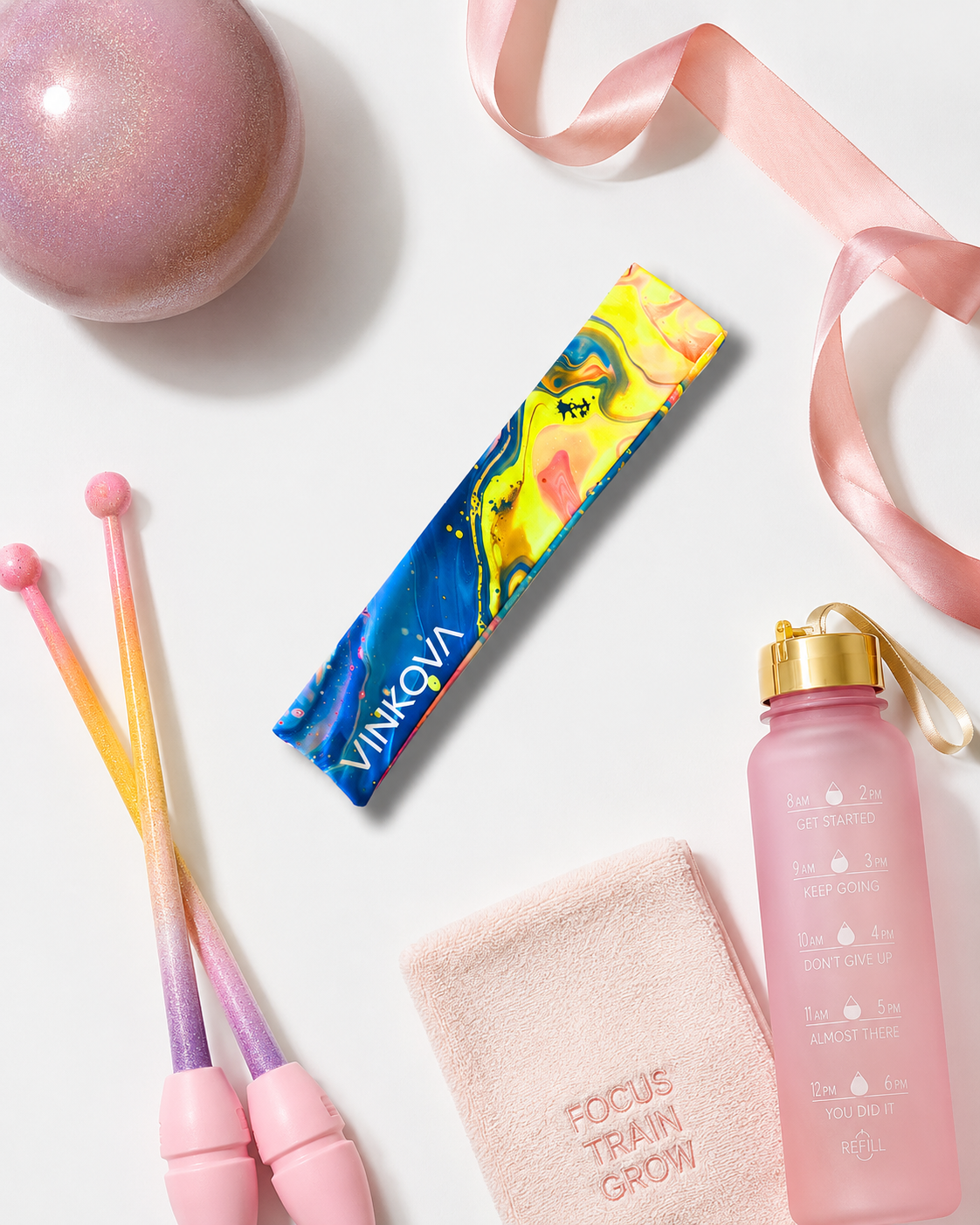 Funda de Clavas VINKOVA Roxy para Gimnasia Rítmica