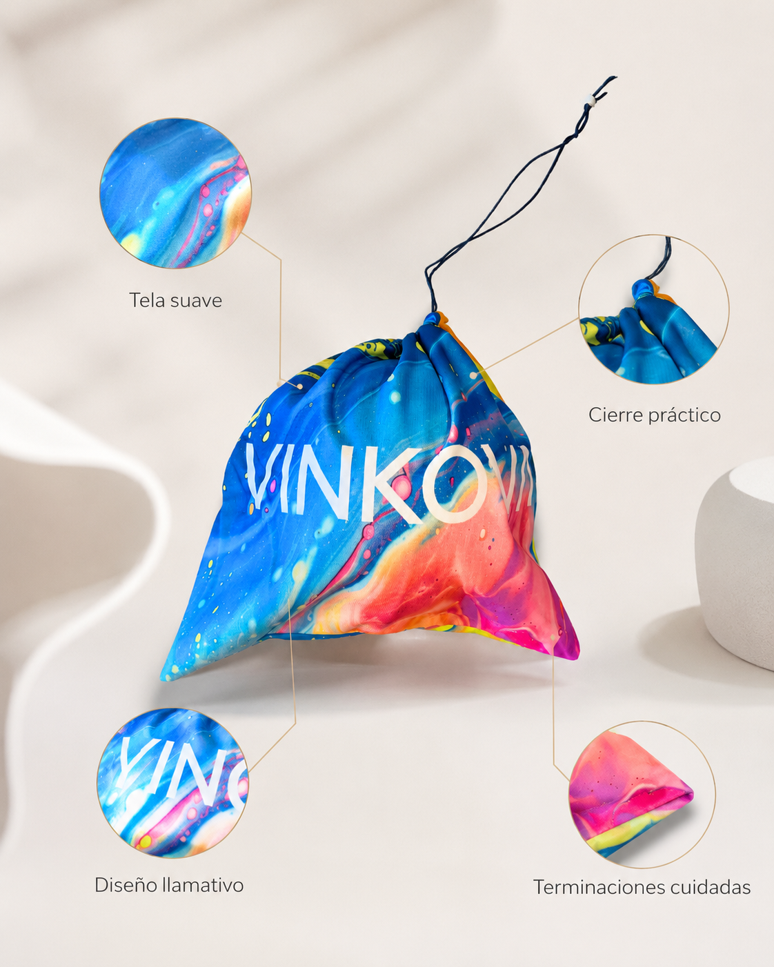 Funda de Balón VINKOVA Roxy para Gimnasia Rítmica