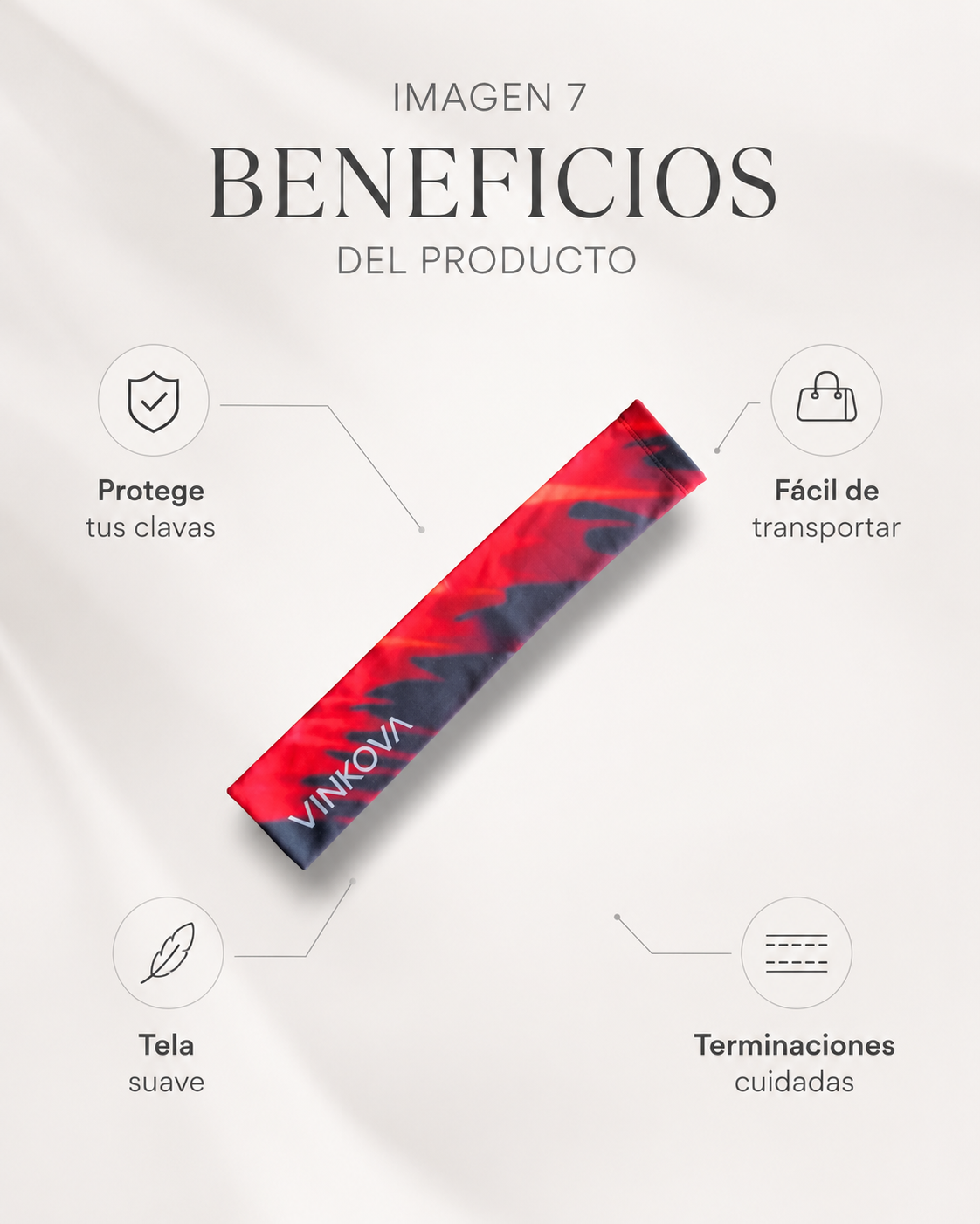 Funda de Clavas VINKOVA España para Gimnasia Rítmica
