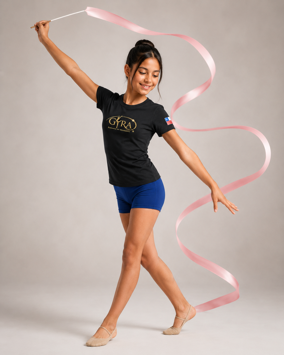 Polera GYRA Premium Chile para Gimnasia Rítmica