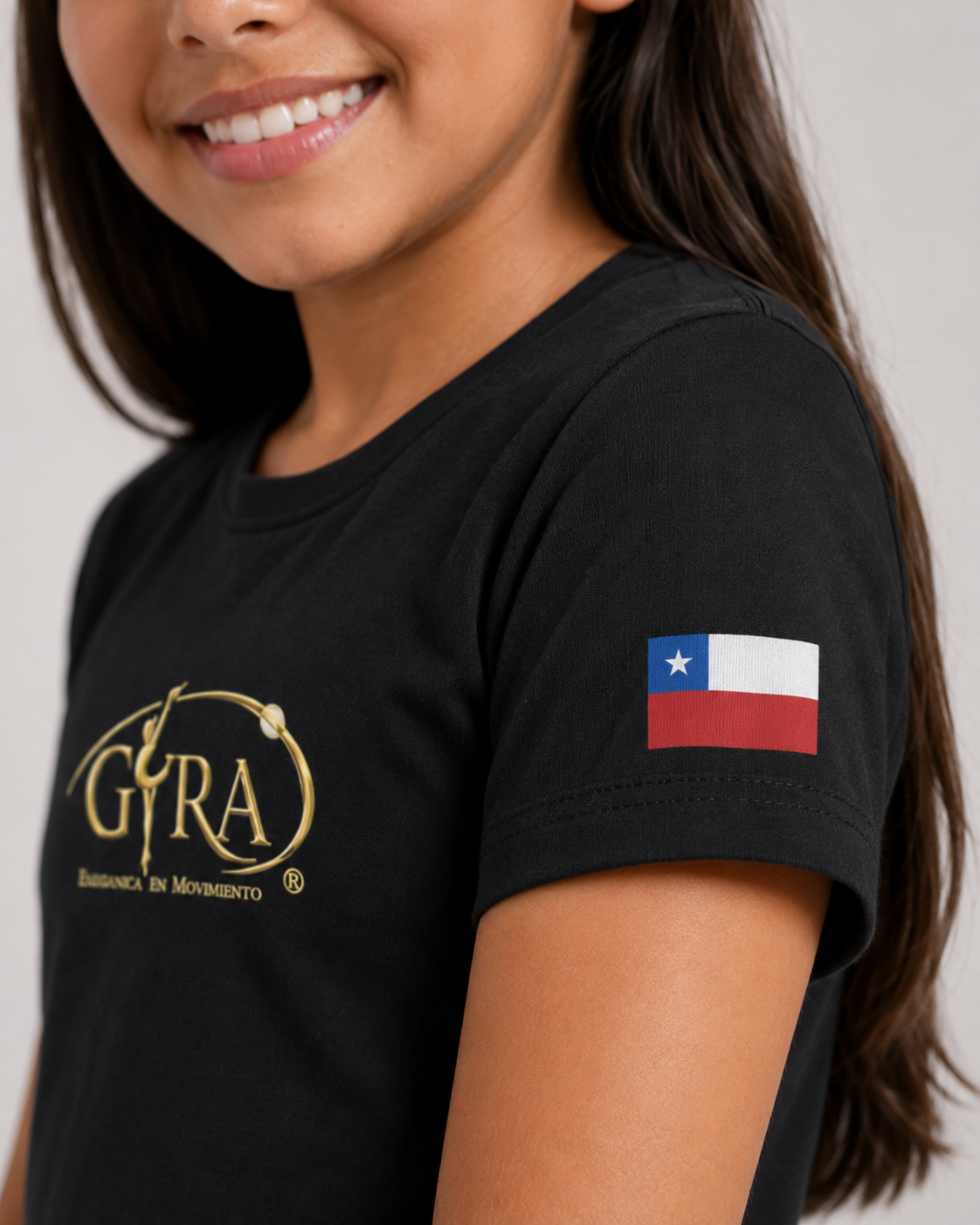 Polera GYRA Premium Chile para Gimnasia Rítmica
