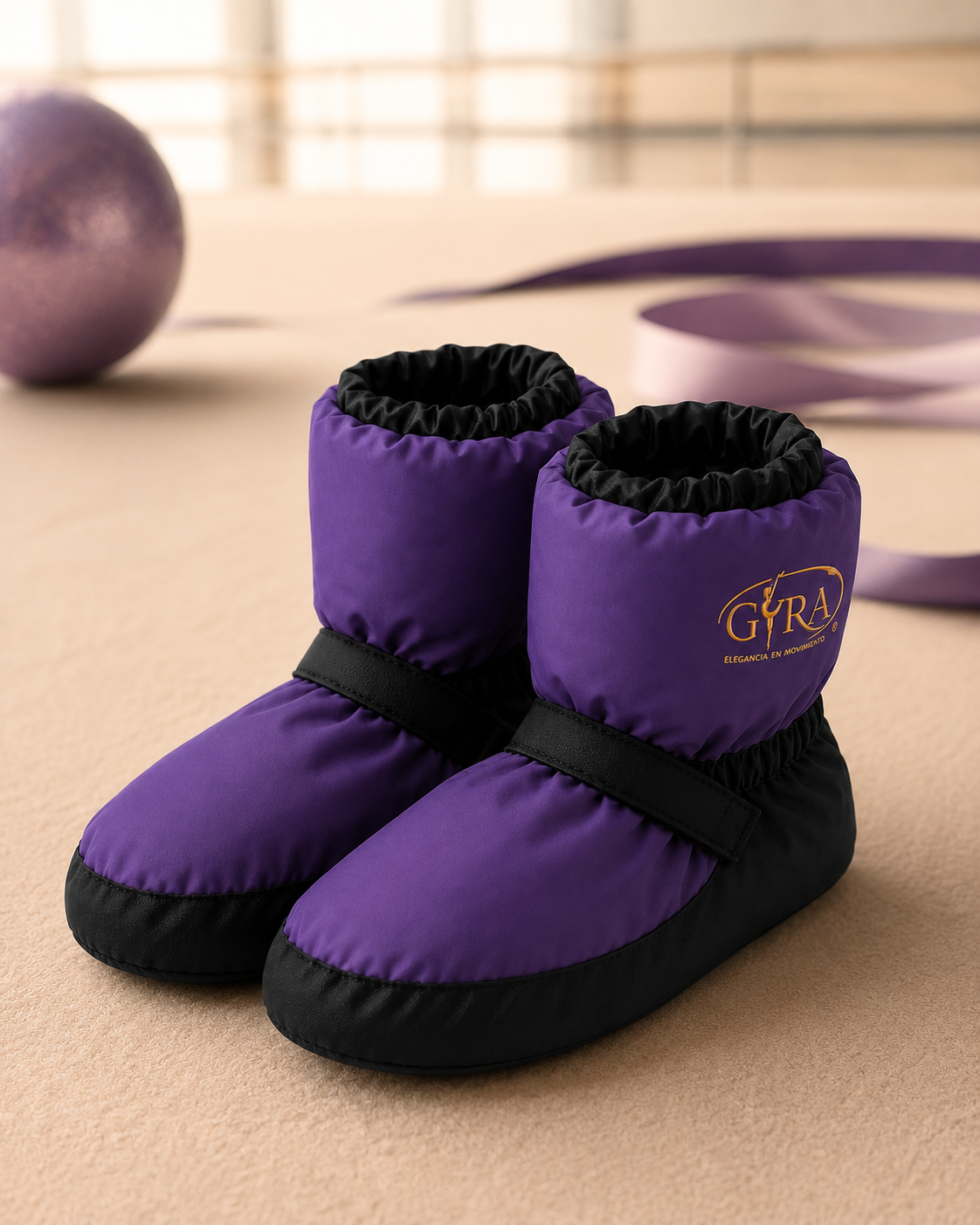 Bota Calentadora GYRA para Gimnasia Rítmica