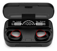 Audífonos Inalámbricos Bluetooth V5.1 M10 Powerbank 2000 Negro