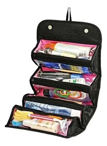 Estuche Maquillaje Bolso Organizador Cosmético Plegable