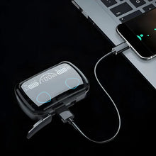Audífonos Inalámbricos Bluetooth V5.1 M10 Powerbank 2000 Negro