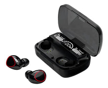 Audífonos Inalámbricos Bluetooth V5.1 M10 Powerbank 2000 Negro
