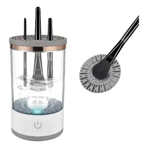 Limpiador Eléctrico Automático para Brochas de Maquillaje