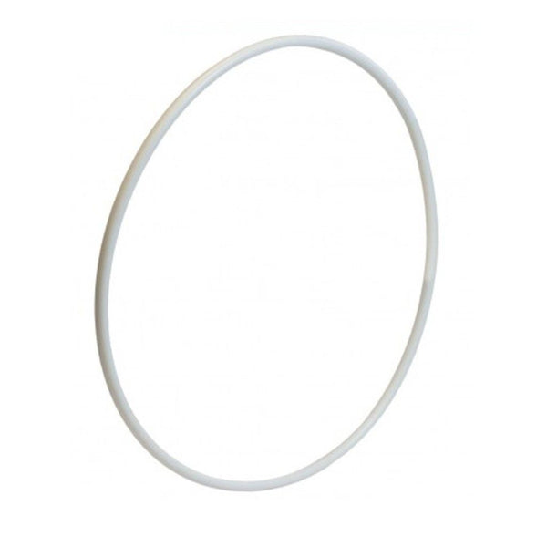 Aro Pastorelli modelo Rodeo 85 cm blanco semi transparente con certificación FIG - Pulso Rítmico Chile