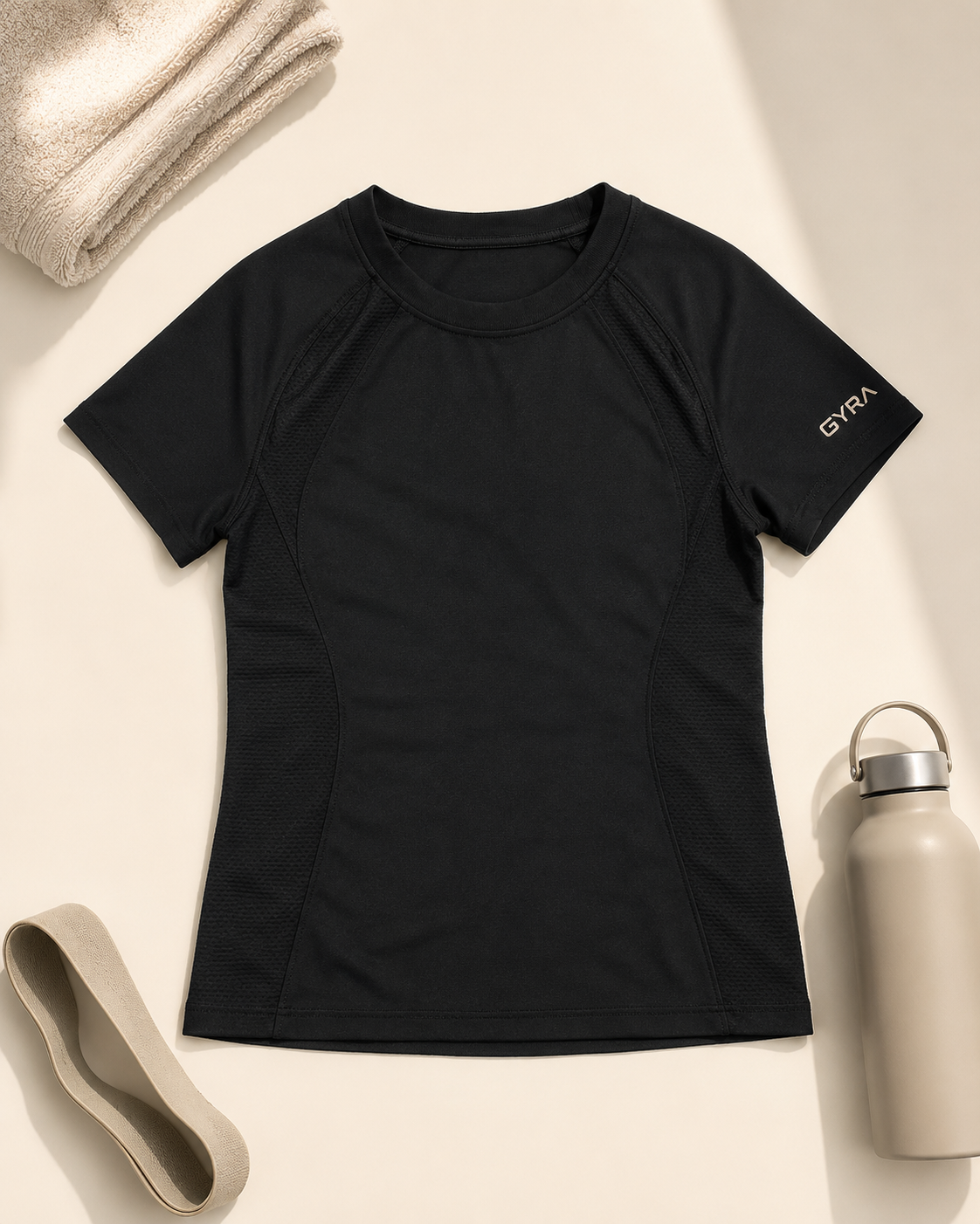 Polera Deportiva GYRA Elasticada para Gimnasia Rítmica
