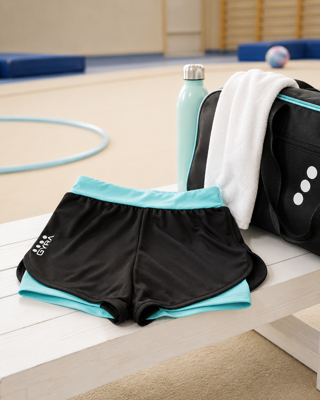 Pantalón Corto GYRA Sport para Gimnasia Rítmica