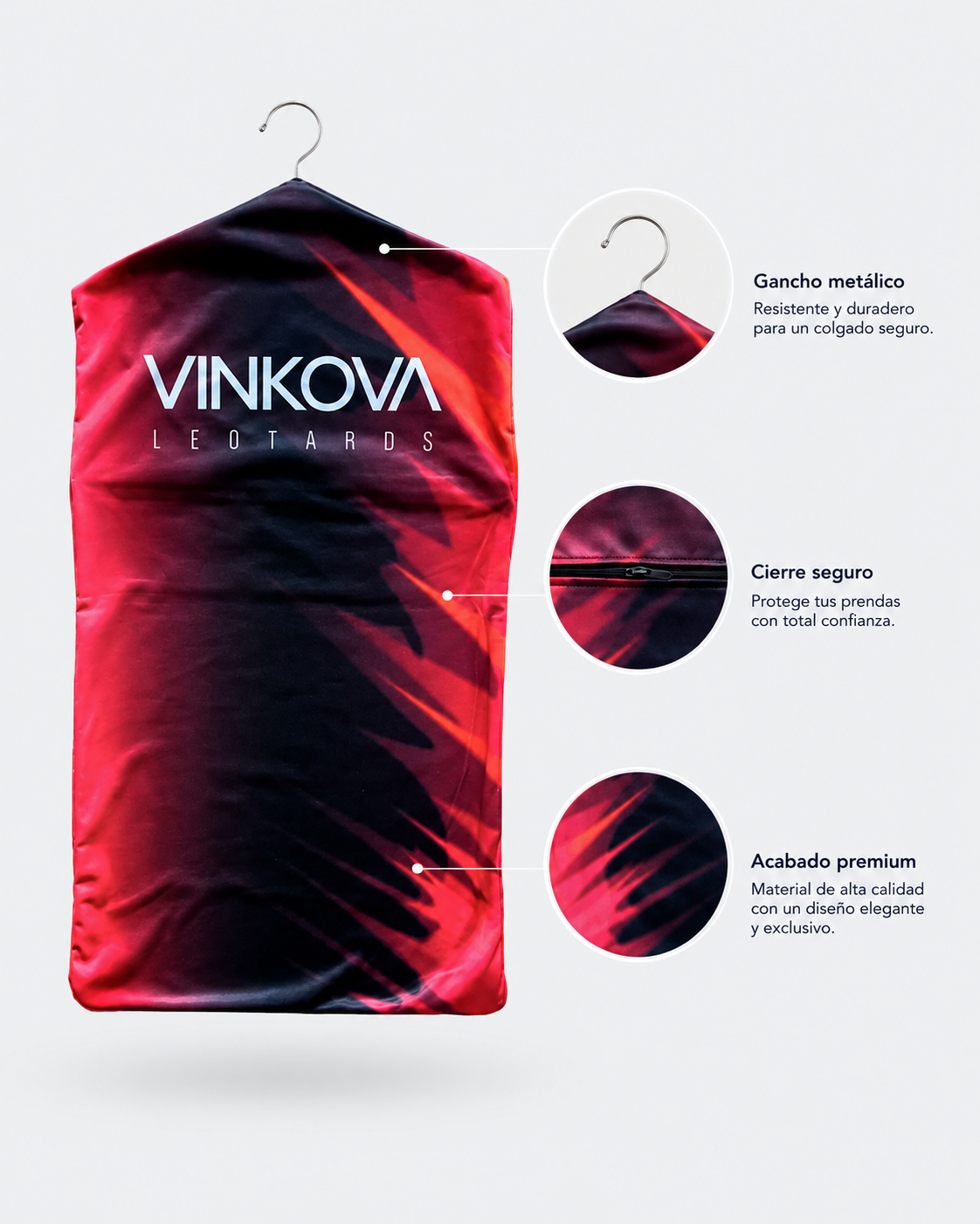 Funda de Vestuario VINKOVA España para Gimnasia Rítmica