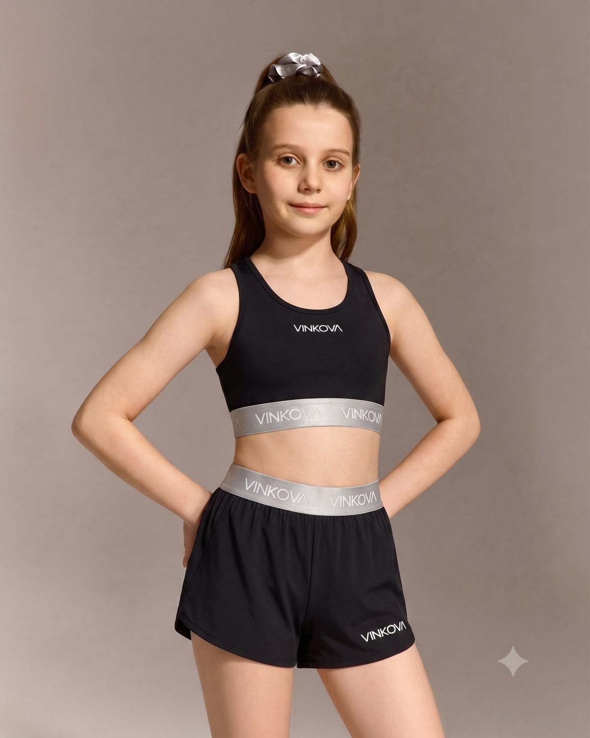 Culot Negro VINKOVA para Gimnasia Rítmica