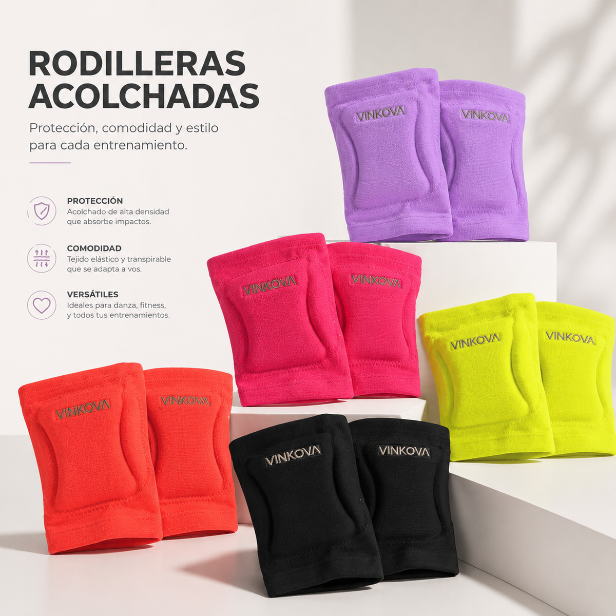 Rodilleras VINKOVA para Gimnasia Rítmica